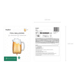 Fóliový balón Pivo